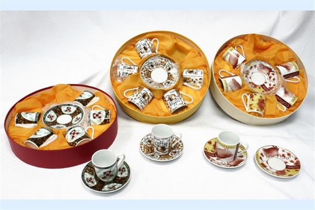 grossiste destockage SET DE CAFé 12 PIECES BOÎTE CADEAU